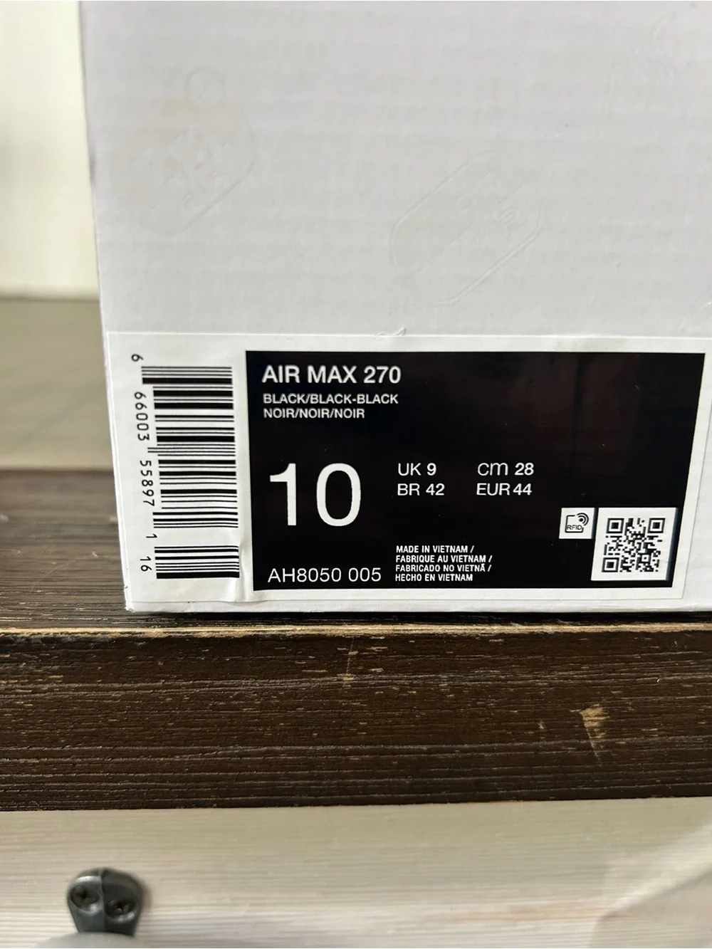 Nike Air Max 270 ‘Triple Black’